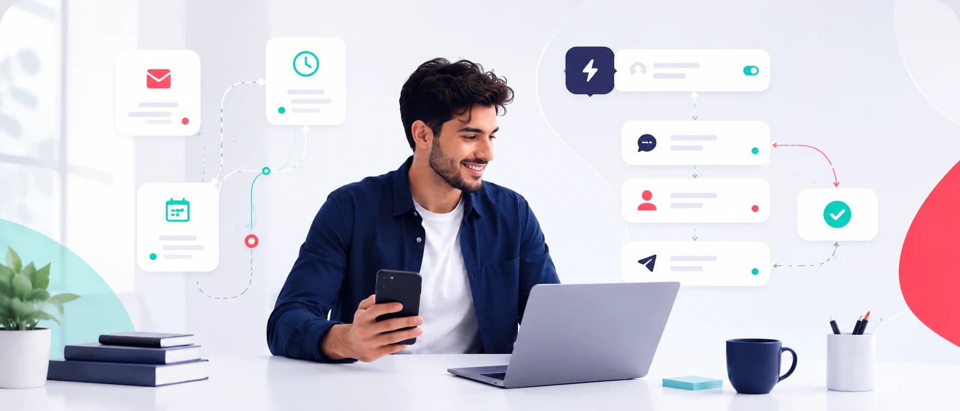 أتمتة خطوات العمل والمتابعة داخل Taly